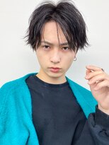 レゴ 太田店(LEGO)&nbsp;王道メンズショート☆外ハネ無造作ブラック10代20代30代