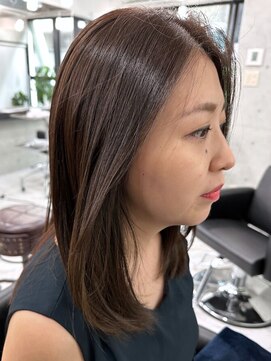 エンディアリング 東銀座(Endearing) ウルフ/マチルダボブ/ピンクベージュ/インナーグレージュ/東銀座