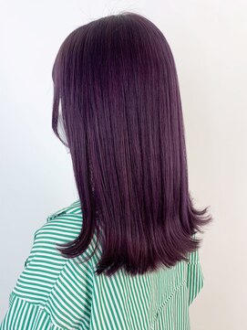 アイティーバイアルバム 八王子店(IT by ALBUM) ラベンダーロング_マチルダボブピンクベージュ_ba462342