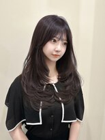 アンカーバイナチュラル(anchor by natural)&nbsp;韓国風　韓国ヘア　レイヤー　小顔