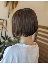 ウミト(Umito)&nbsp;肩上ボブ　秋色のベージュブラウン