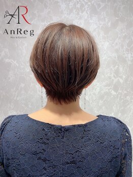 アンレッグ(AnReg)の写真/一人一人の顔や頭の骨格に合わせたカットをご提案!似合わせヘアは経験豊富なスタイリストにお任せ下さい◎