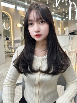 シーシンジュク 新宿南口(Sea shinjuku) メルティカラー×フェミニンロング【似合わせカット/新宿】