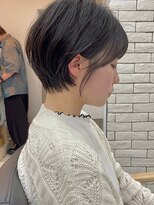 ショートボブ/簡単スタイリング/丸みショート/可愛い/20代30代