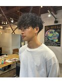 メンズツイストスパイラルパーマ