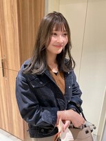 ガリカ 博多(Gallica)&nbsp;<入佐ひなの>ブリーチなしダブルカラー透明感オリーブベージュ