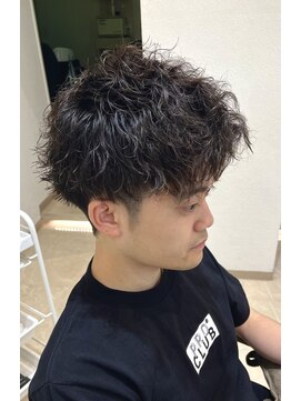 シュヴー 浦安店(CHEVEUX) ツーブロックショートツイストスパイラルパーマ