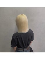 キング 高槻(K!ng)&nbsp;縮毛矯正髪質改善ハイライトレイヤーカット高槻美容室エクステ