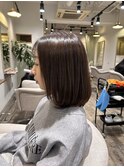 毛先ワンカールボブ