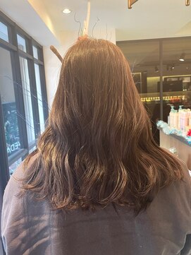 アイフィール アヴェダ 瑞江店(i feel AVEDA) 【浅井】ミディアム×アッシュベージュカラー