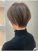 大人ショートボブ