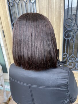 チョコレート(chocolate) 髪質改善大人可愛い20代30代40代50代ボブ