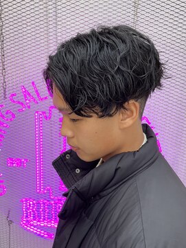 リプレイ 草津店(RIPLAY) ニュアンスパーマ/韓国マッシュ/スパイキーショート/MEN'S