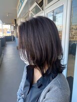 ワンクリエーション(ONEcreation) イメチェン/レッドブラウン/フルバング/似合わせカット/愛甲石田