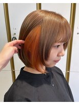 ハレル 戸塚(HAREru.) イヤリングカラー　オレンジ