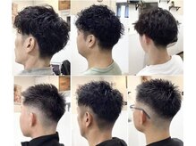 ボントロワ(BON-trois)の雰囲気（男性も通いやすい♪フェードやパーマスタイルもお任せください。）