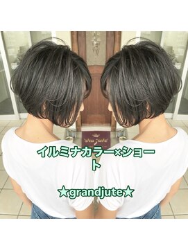 グランジュテ(grandjute) カット★イルミナカラー★ハイライト★インナーカラー白髪ぼかし