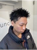 【スパイキーショート】【メンズショート】【ツイスパ】