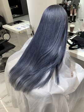 ランテルディ 渋谷(LANTERDIT) 【LANTERDIT】青髪/くすみブルー/ネイビー/韓国/ダブルカラー