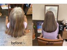 テテアテテ ヘアー(tete a tete HAIR)の雰囲気（☆エイジングケア☆　水素ケアで白髪予防もして―１０歳髪に！）