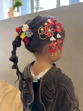 ヘアーエスクールステラ(hair S.COEUR stella) 七五三ヘア