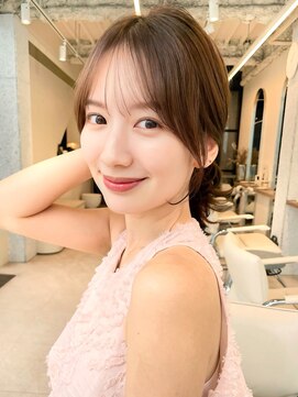 レディ 表参道(Lady) くびれボブくびれヘア顔周りカット外ハネボブレイヤーボブロブ