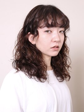 似合わせカット20代30代40代小顔セミロングココアベージュ1206