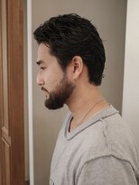 メイクス メンズ 表参道 原宿(MAKE'S men's)&nbsp;MEN’S HAIR/波巻きツイストスパイラル/リバースセンターパート