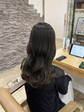 ヘア カンパニー トワ 千葉店(TOWA) 千葉/千葉駅/ダブルカラー/ダークアッシュ/黒髪/ヘッドスパ