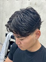 スウェル 稲毛店(Swell)&nbsp;MEN’S HAIR/波巻きツイストスパイラル/リバースセンターパート