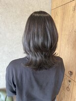 エルバイシオン(aile by sion)&nbsp;ウルフカット×アッシュグレージュ