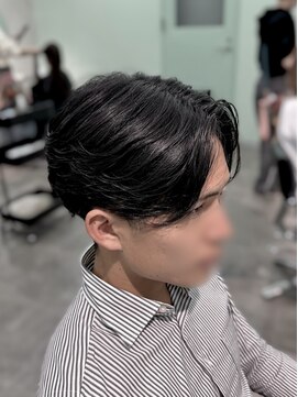 ジーニー 千葉(GENiE) MEN’S HAIR/ニュアンスパーマ/刈り上げセンターパート/千葉