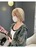 ノル 栄矢場町(nol) ローライトデザイン 切りっぱなしボブ