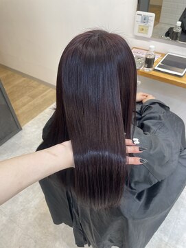 キャプチャー 海老名(capture) ブリーチなしボルドーカラー