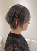 レイヤーショート/シャドールーツ/Aujuaトリートメント
