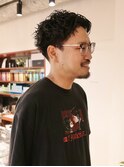 ルーズパーマショート