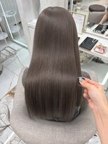 アロン(ALLON) ブリーチなしで叶えるシアーグレージュ