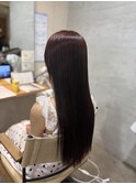 ツヤ感たっぷりカシスブラウン♪