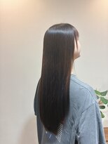 セレスト 心斎橋店(CELESTE)&nbsp;白髪もツヤも諦めないイノアカラー 白髪ぼかし＋補修Tｒ＋カット