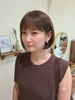 ヘアリゾート粋 トゥジュ 池袋東口店(tujuh)&nbsp;透明感ナチュラルブラウン/ショート/ボブ