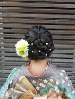 モップス 能見台店(MOPS) 成人式＊振袖アップスタイル/ヘアセット/ヘアアレンジ