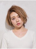 【mu;d-coa関内店】奥行きショートボブ