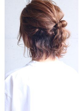 アンドヘアー 西葛西(&-HAIR) 【西葛西&-hair 】柔らかい印象の夏のイベントアップ