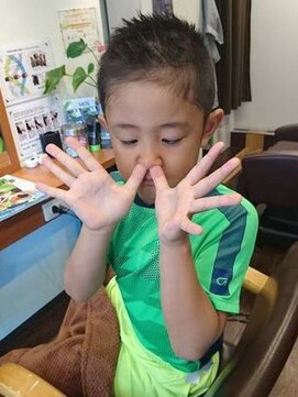 グリーンヘアサロン(Green hair salon) キッズカット★