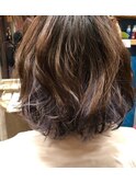 インナーカラーパープル