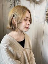 ランダーブルー(LANDER BLUE)&nbsp;柔らかベージュボブ