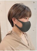 髪の毛のうんざり暑さ解消◇耳掛けショートスタイル