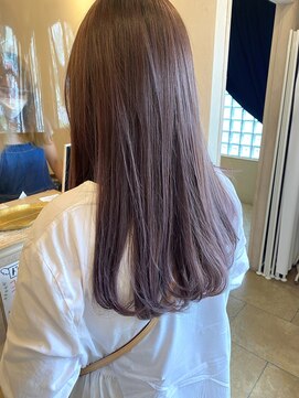 エイミーバイアフロート(amie  by afloat) ◆ふわっと香るラベンダーピンクで品ある透け色