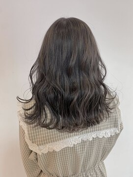 シュガー ヘアアンドネイル 仙台(SUGAR) グレージュハイライト_マッシュショートフェザーバングオリーブ