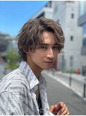 波打ちセンターパートウルフツイストスパイラルサイドパート